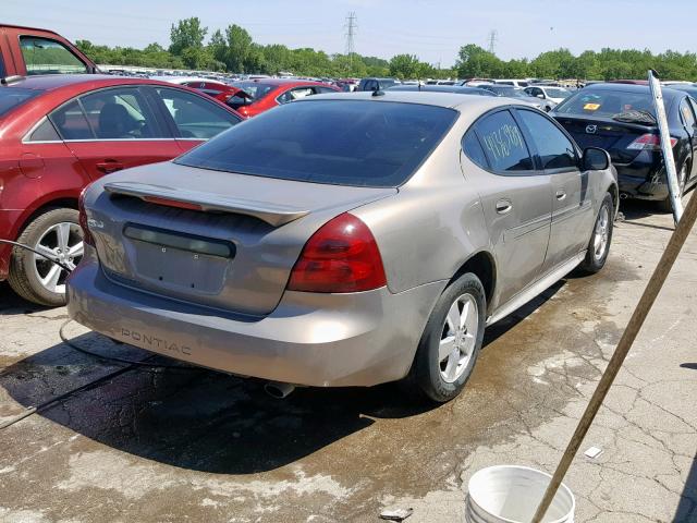 2G2WP552671232277 - 2007 PONTIAC GRAND PRIX 金色 照片 4