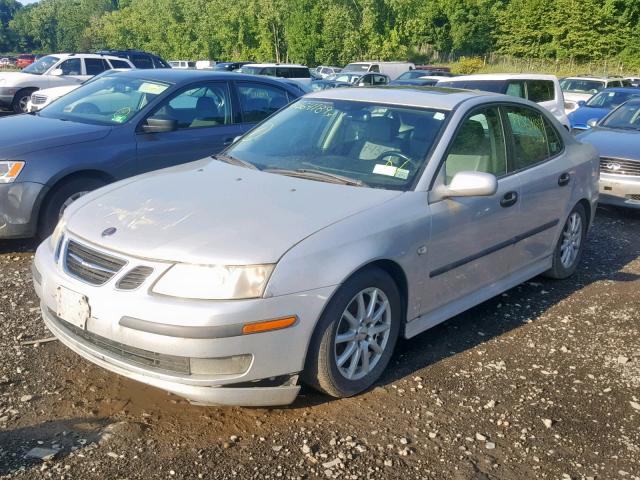 YS3FD49Y751045610 - 2005 SAAB 9-3 ARC SILVER photo 2