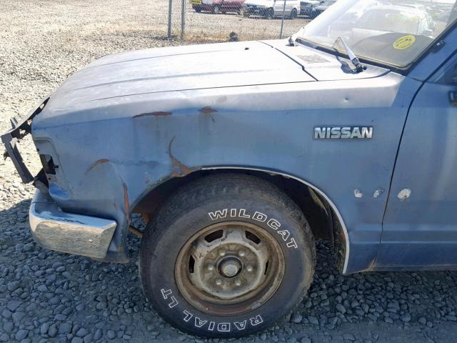 JN6ND01S3EW015345 - 1984 DATSUN 720 STANDA BLUE photo 9