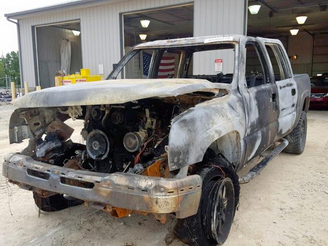 1GCHK23286F131057 - 2006 CHEVROLET SILVERADO BURN photo 2