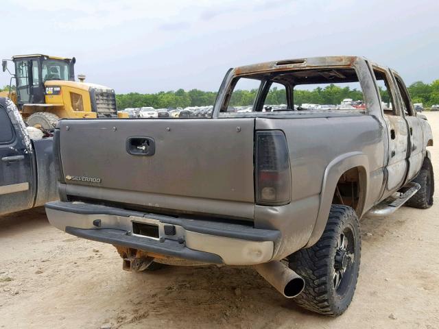 1GCHK23286F131057 - 2006 CHEVROLET SILVERADO BURN photo 4