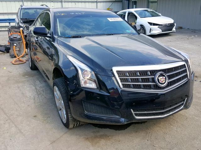 1G6AG5RX9E0122377 - 2014 CADILLAC ATS BLACK photo 1