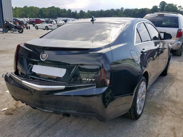 1G6AG5RX9E0122377 - 2014 CADILLAC ATS BLACK photo 4