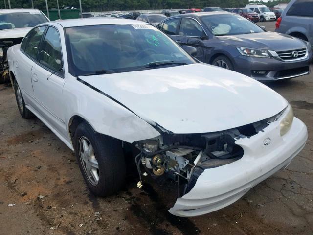 1G3NL52F54C136012 - 2004 OLDSMOBILE ALERO GL WHITE photo 1