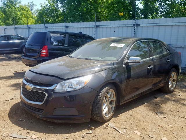 1G11C5SA6GU108827 - 2016 CHEVROLET MALIBU LIM BLACK photo 2