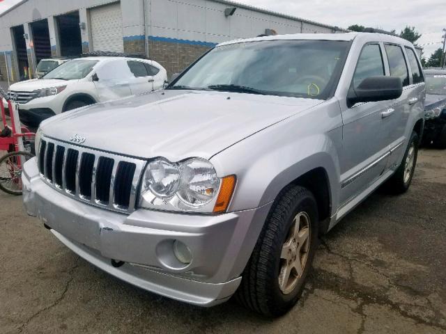 1J8HR58235C603728 - 2005 JEEP GRAND CHER SILVER photo 2