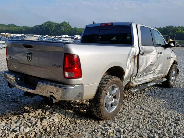 1C6RR7TT4HS544651 - 2017 RAM 1500 SLT SILVER photo 4