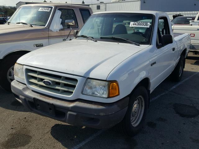 1FTYR10U31PB30753 - 2001 FORD RANGER WHITE photo 2