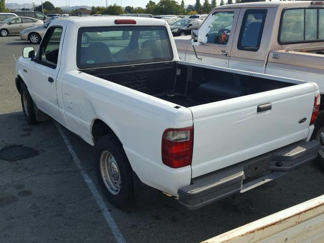 1FTYR10U31PB30753 - 2001 FORD RANGER WHITE photo 3