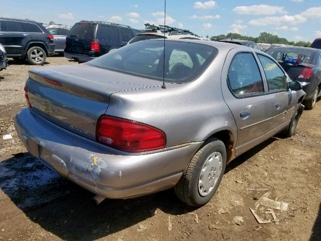 1P3EJ46X4XN543282 - 1999 PLYMOUTH BREEZE BAS GRAY photo 4