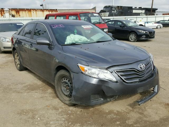 4T4BF3EK9BR099868 - 2011 TOYOTA CAMRY BASE GRAY photo 1