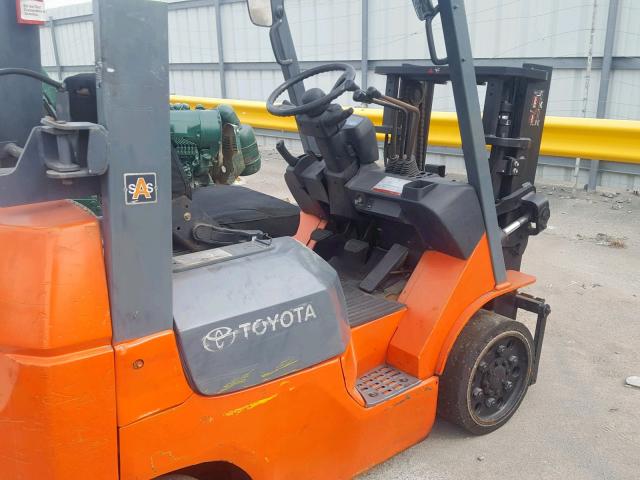 85382 - 2004 TOYOTA FORKLIFT ORANGE photo 9