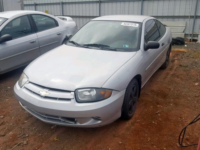 1G1JF12FX47304002 - 2004 CHEVROLET CAVALIER L SILVER photo 2