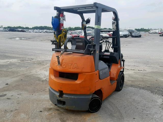 85425 - 2004 TOYOTA FORKLIFT ORANGE photo 4