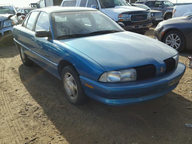 1G3NL55D7SM323074 - 1995 OLDSMOBILE ACHIEVA S TEAL photo 1