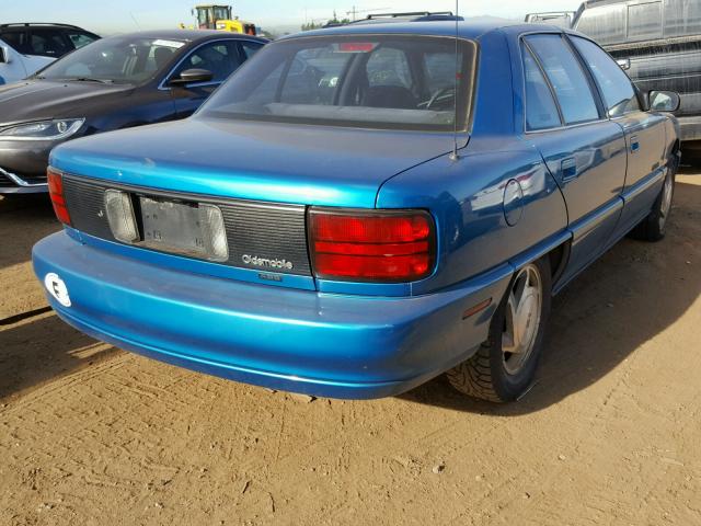 1G3NL55D7SM323074 - 1995 OLDSMOBILE ACHIEVA S TEAL photo 4