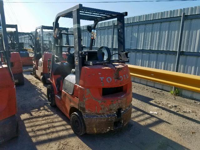 75788 - 2002 TOYOTA FORKLIFT ORANGE photo 3