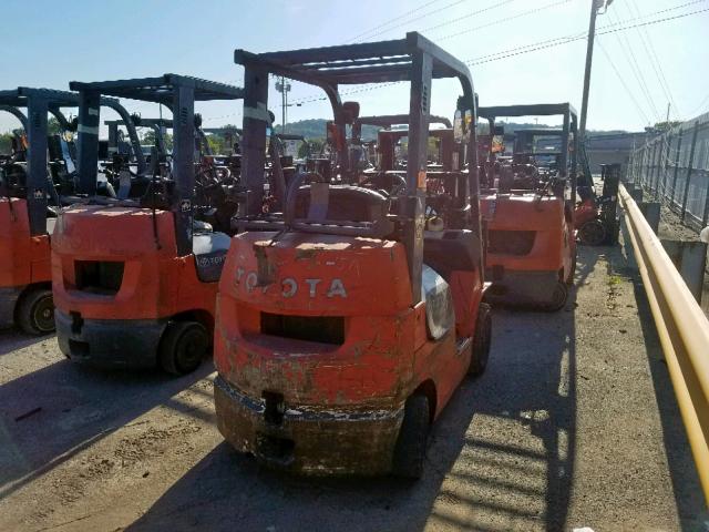 75788 - 2002 TOYOTA FORKLIFT ORANGE photo 4