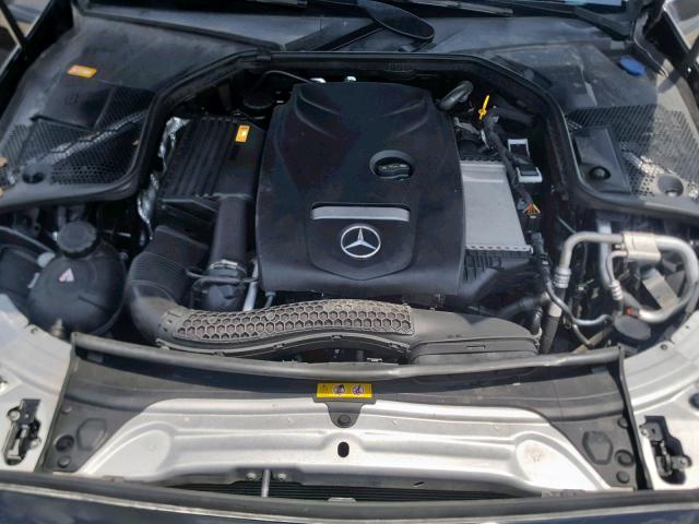 55SWF4JB6GU106401 - 2016 MERCEDES-BENZ C 300 BLACK photo 7