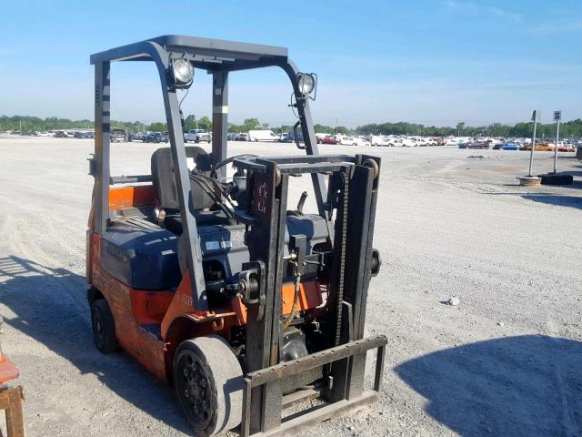 98164 - 2007 TOYOTA FORKLIFT ORANGE photo 1