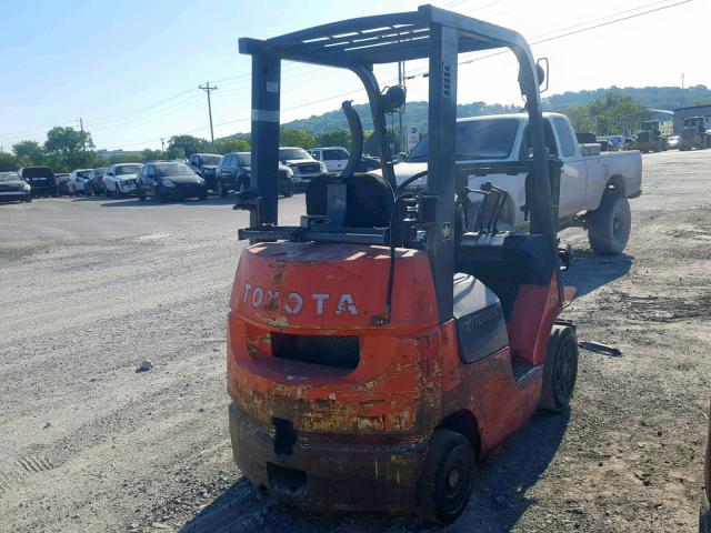 98164 - 2007 TOYOTA FORKLIFT ORANGE photo 4