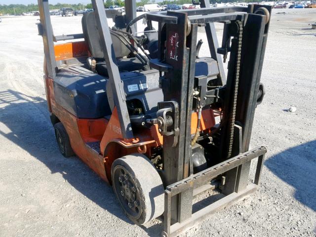 98164 - 2007 TOYOTA FORKLIFT ORANGE photo 9