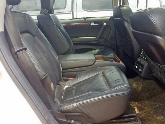 WA1BV74L17D046909 - 2007 AUDI Q7 4.2 QUA SILVER photo 6