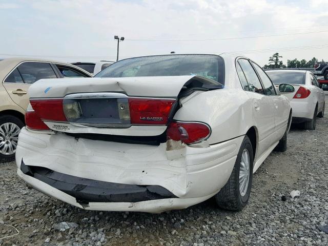 1G4HP52K95U200574 - 2005 BUICK LESABRE CU WHITE photo 4