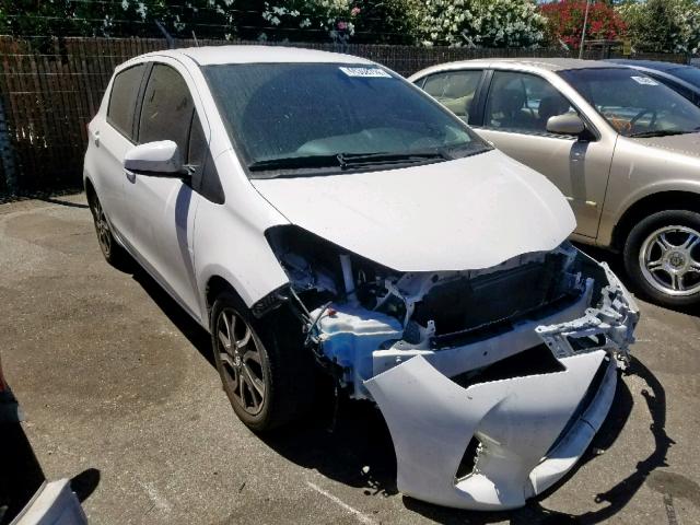 VNKKTUD39GA064609 - 2016 TOYOTA YARIS L WHITE photo 1