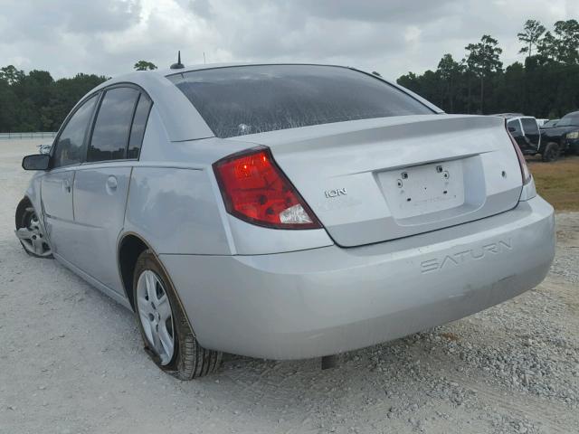 1G8AJ55F77Z106778 - 2007 SATURN ION LEVEL SILVER photo 3