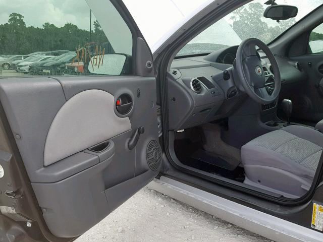 1G8AJ55F77Z106778 - 2007 SATURN ION LEVEL SILVER photo 9