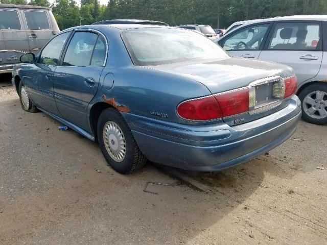 1G4HP54K414225583 - 2001 BUICK LESABRE CU BLUE photo 3