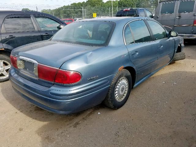 1G4HP54K414225583 - 2001 BUICK LESABRE CU BLUE photo 4