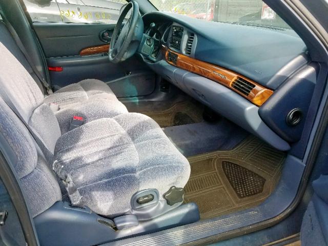 1G4HP54K414225583 - 2001 BUICK LESABRE CU BLUE photo 5