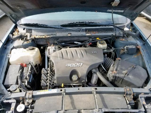 1G4HP54K414225583 - 2001 BUICK LESABRE CU BLUE photo 7