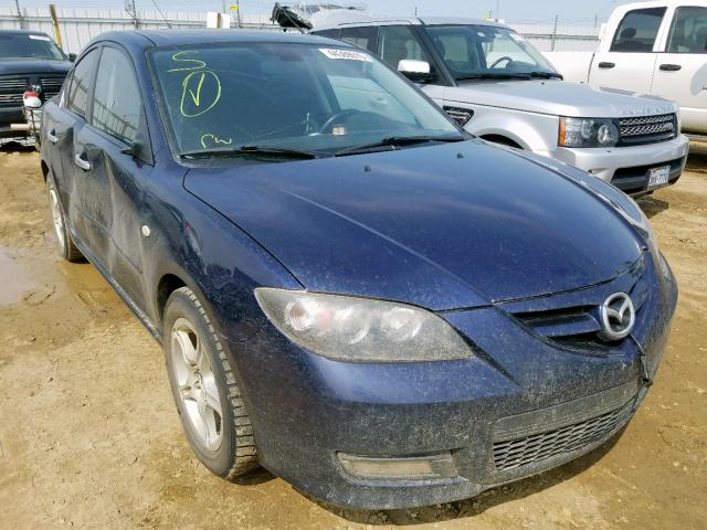 JM1BK323191233761 - 2009 MAZDA 3 S BLUE photo 1