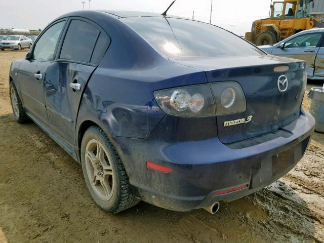 JM1BK323191233761 - 2009 MAZDA 3 S BLUE photo 3