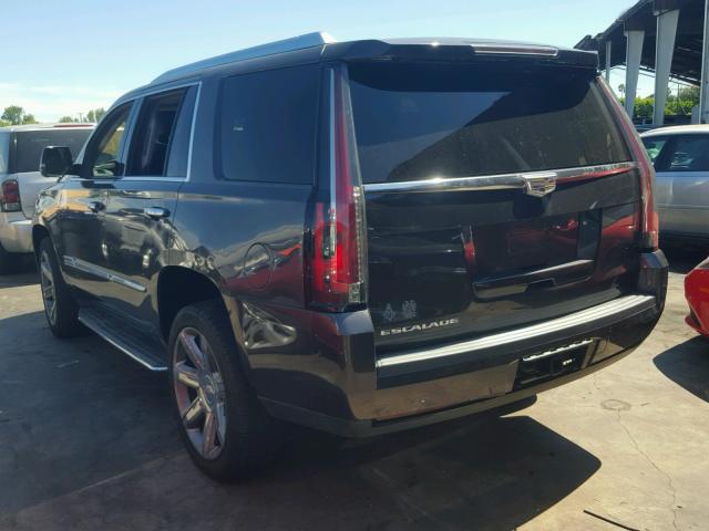 1GYS3BKJ3GR184724 - 2016 CADILLAC ESCALADE L GRAY photo 3