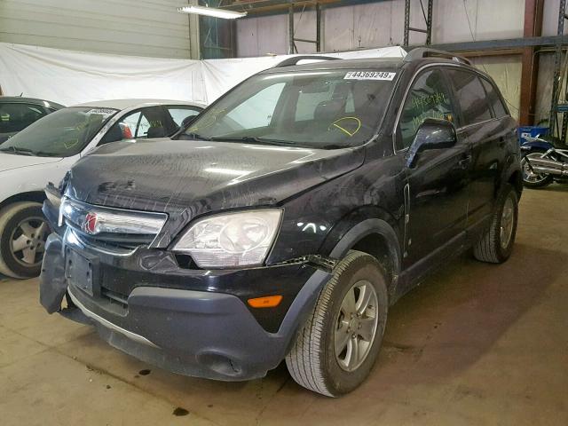 3GSDL43N69S603018 - 2009 SATURN VUE XE BLACK photo 2