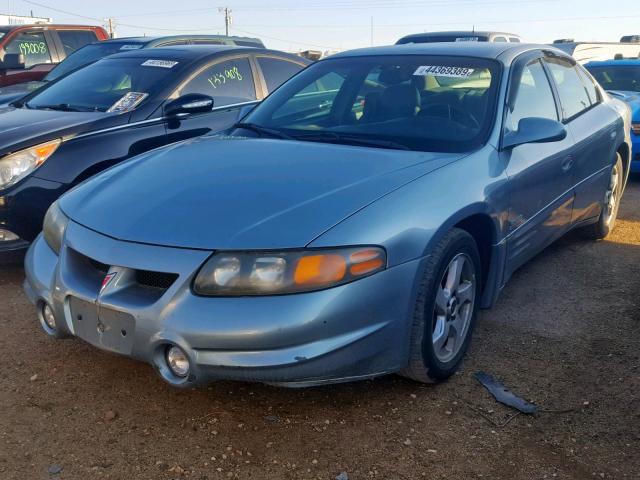 1G2HZ541834121837 - 2003 PONTIAC BONNEVILLE GRAY photo 2