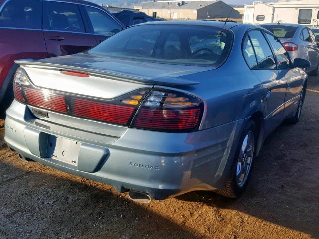 1G2HZ541834121837 - 2003 PONTIAC BONNEVILLE GRAY photo 4