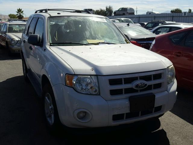 1FMCU49399KA42332 - 2009 FORD ESCAPE HYB WHITE photo 1