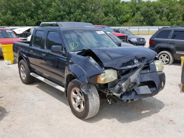 1N6ED27TX4C431789 - 2004 NISSAN FRONTIER C BLACK photo 1