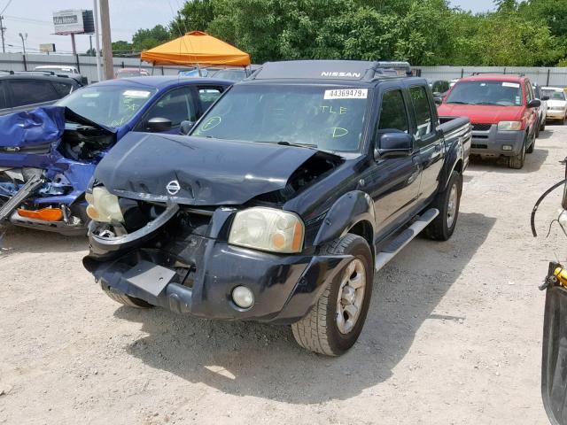 1N6ED27TX4C431789 - 2004 NISSAN FRONTIER C BLACK photo 2