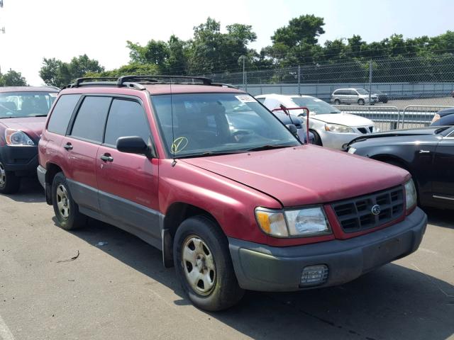 JF1SF6356XH735083 - 1999 SUBARU FORESTER L RED photo 1