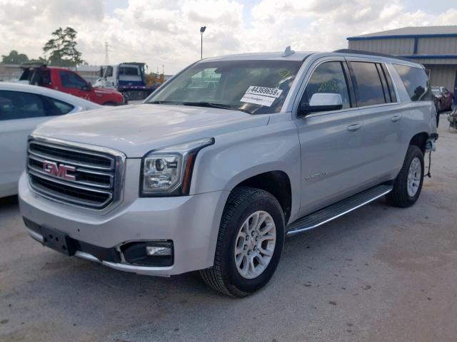 1GKS2GKCXKR245989 - 2019 GMC YUKON XL K SILVER photo 2