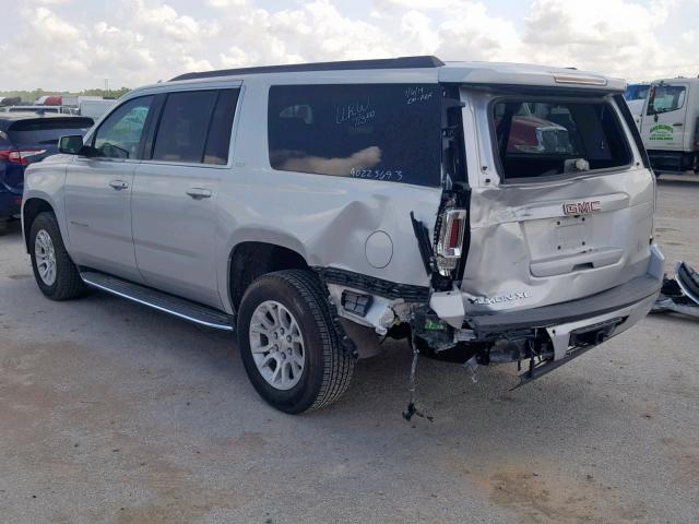 1GKS2GKCXKR245989 - 2019 GMC YUKON XL K SILVER photo 3