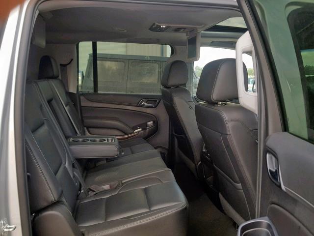 1GKS2GKCXKR245989 - 2019 GMC YUKON XL K SILVER photo 6