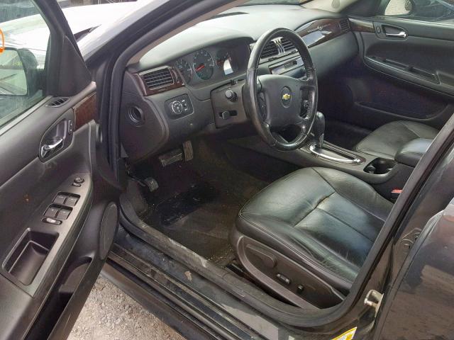 2G1WC5E36D1184624 - 2013 CHEVROLET IMPALA LTZ BLACK photo 5