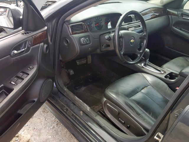 2G1WC5E36D1184624 - 2013 CHEVROLET IMPALA LTZ BLACK photo 9